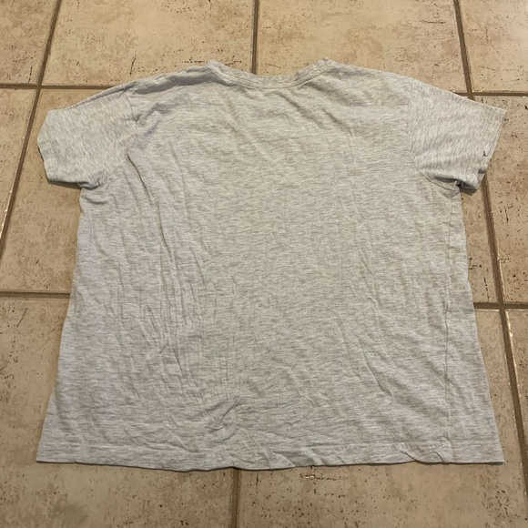 💜 Aeropostale Brooklyn Sun Graphic T-shirt - Gray - Women's/Unisex Size L/G - Picture 4 of 5